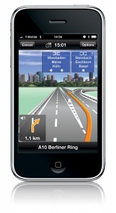 MobileNavigator für iPhone (Quelle:obs/NAVIGON AG)