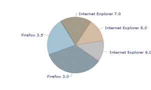 Browser Statistik 2009 - Besucher meines Blogs