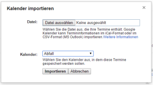 Kalende Import