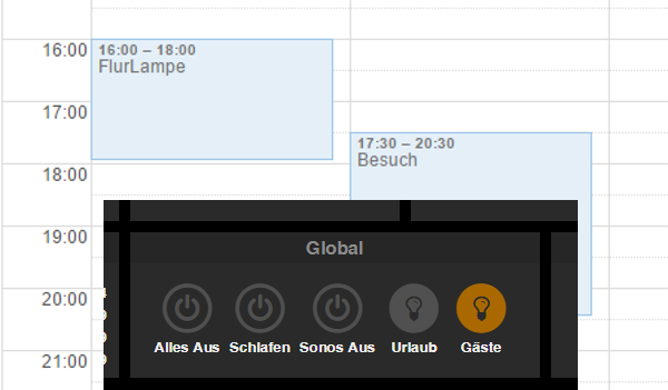 FHEM Device mittels Kalender schalten