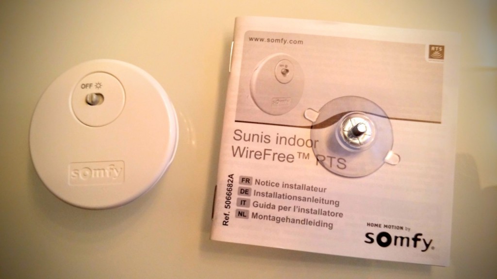 Somfy Sonnensensor für die Rolladensteuerung